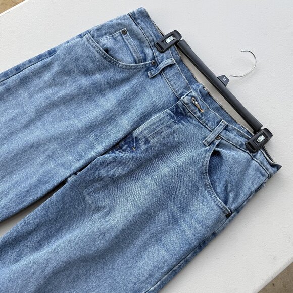 Wrangler Relaxed Fit Jeans Light Wash 34x30 - Picture 3 of 5